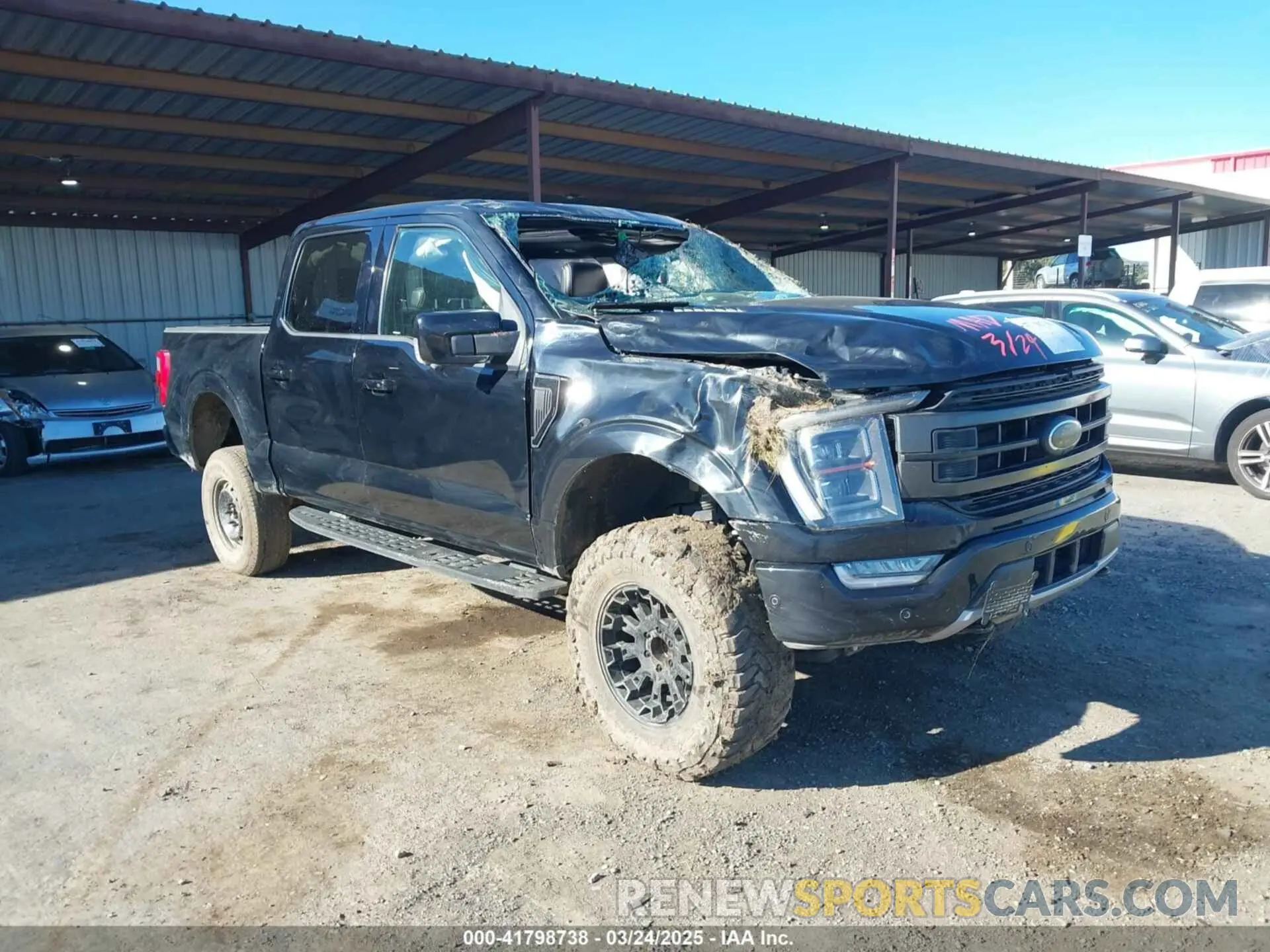 1 Photograph of a damaged car 1FTEW1E87NFA62430 FORD F-150 2022