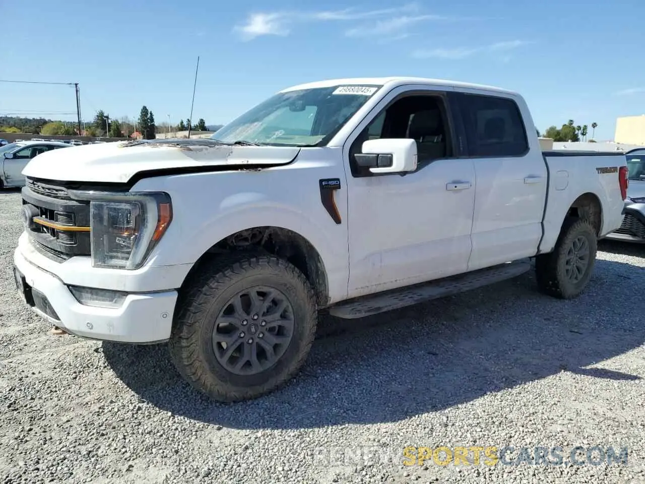 1 Photograph of a damaged car 1FTEW1E87NFA71998 FORD F-150 2022