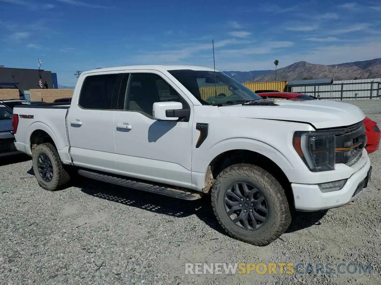 4 Photograph of a damaged car 1FTEW1E87NFA71998 FORD F-150 2022