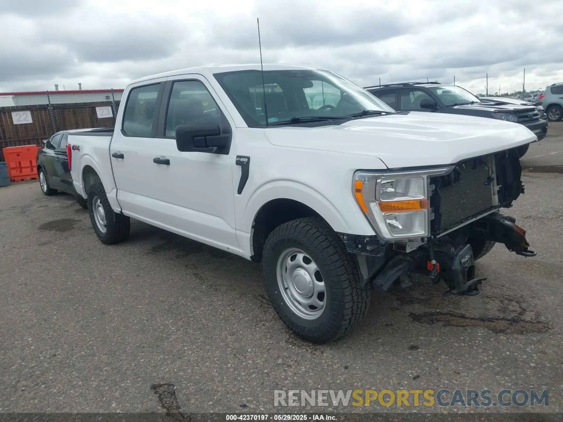 1 Photograph of a damaged car 1FTEW1EB1NKE43208 FORD F-150 2022