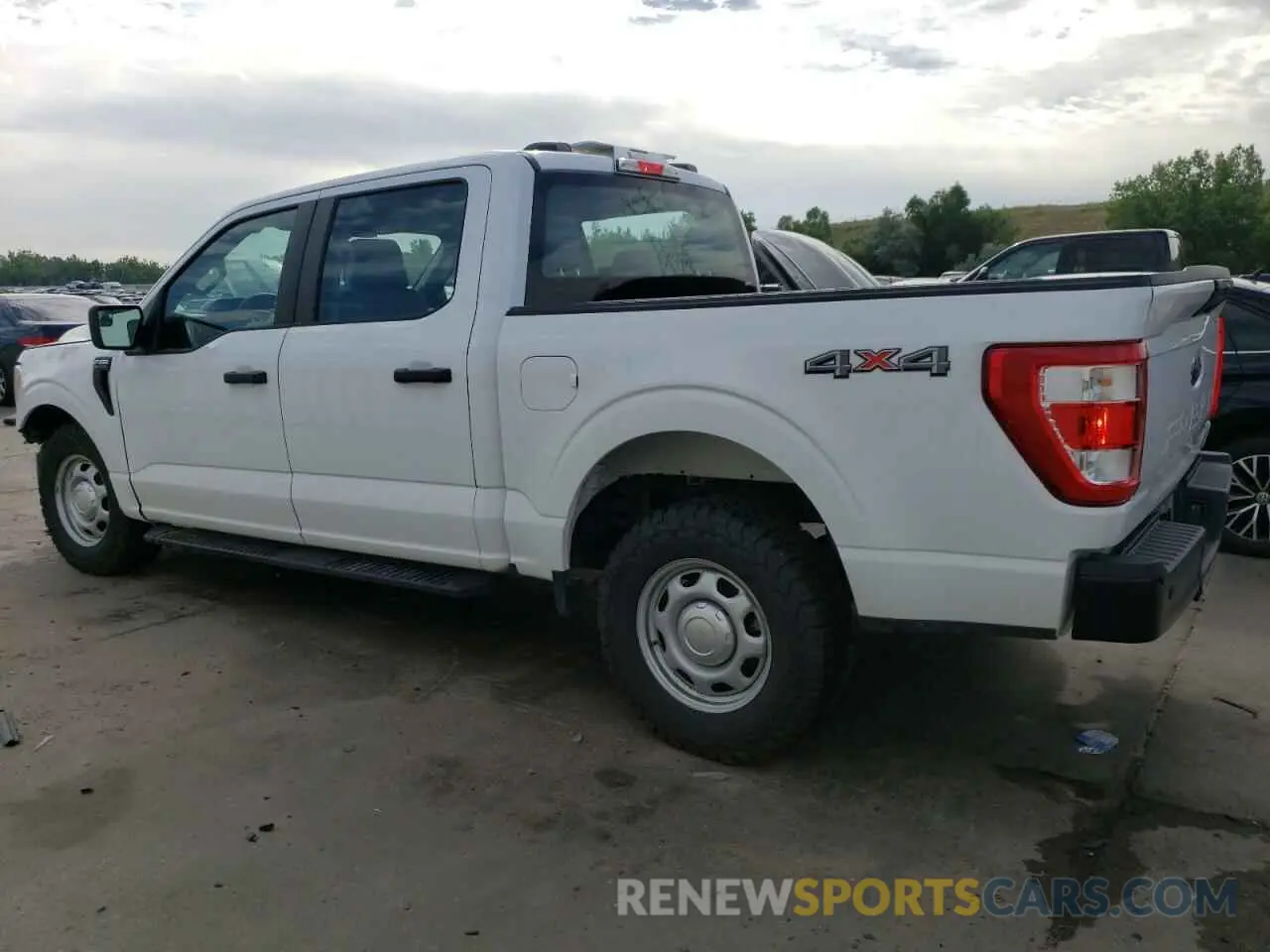 2 Photograph of a damaged car 1FTEW1EB3NKE16527 FORD F-150 2022