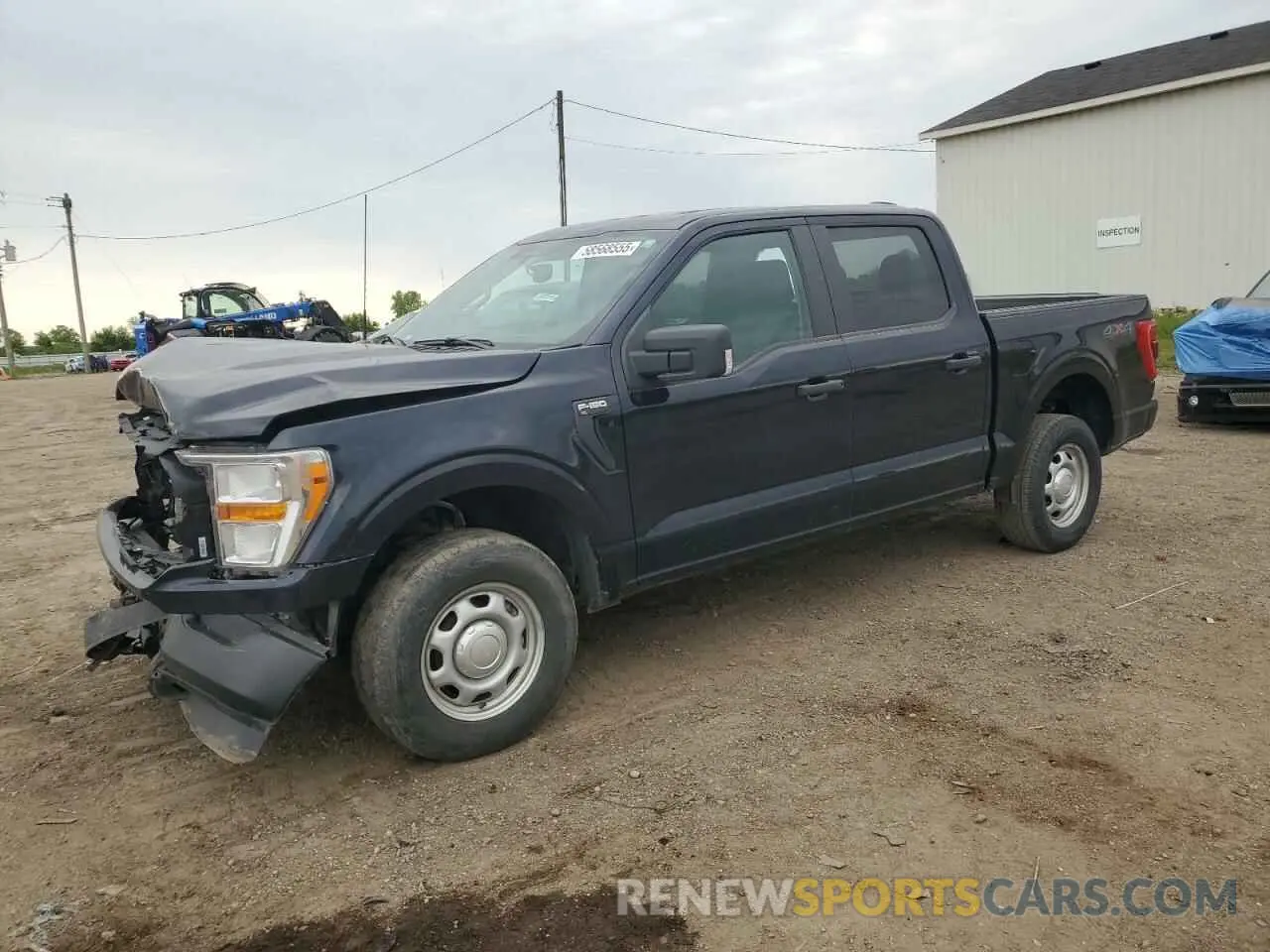 1 Photograph of a damaged car 1FTEW1EB6NKE30633 FORD F-150 2022