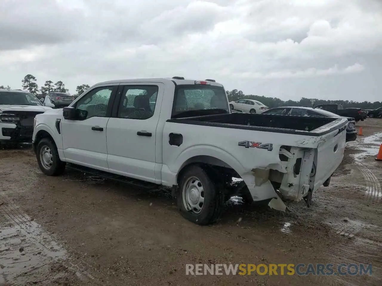 2 Photograph of a damaged car 1FTEW1EB7NKE18751 FORD F-150 2022
