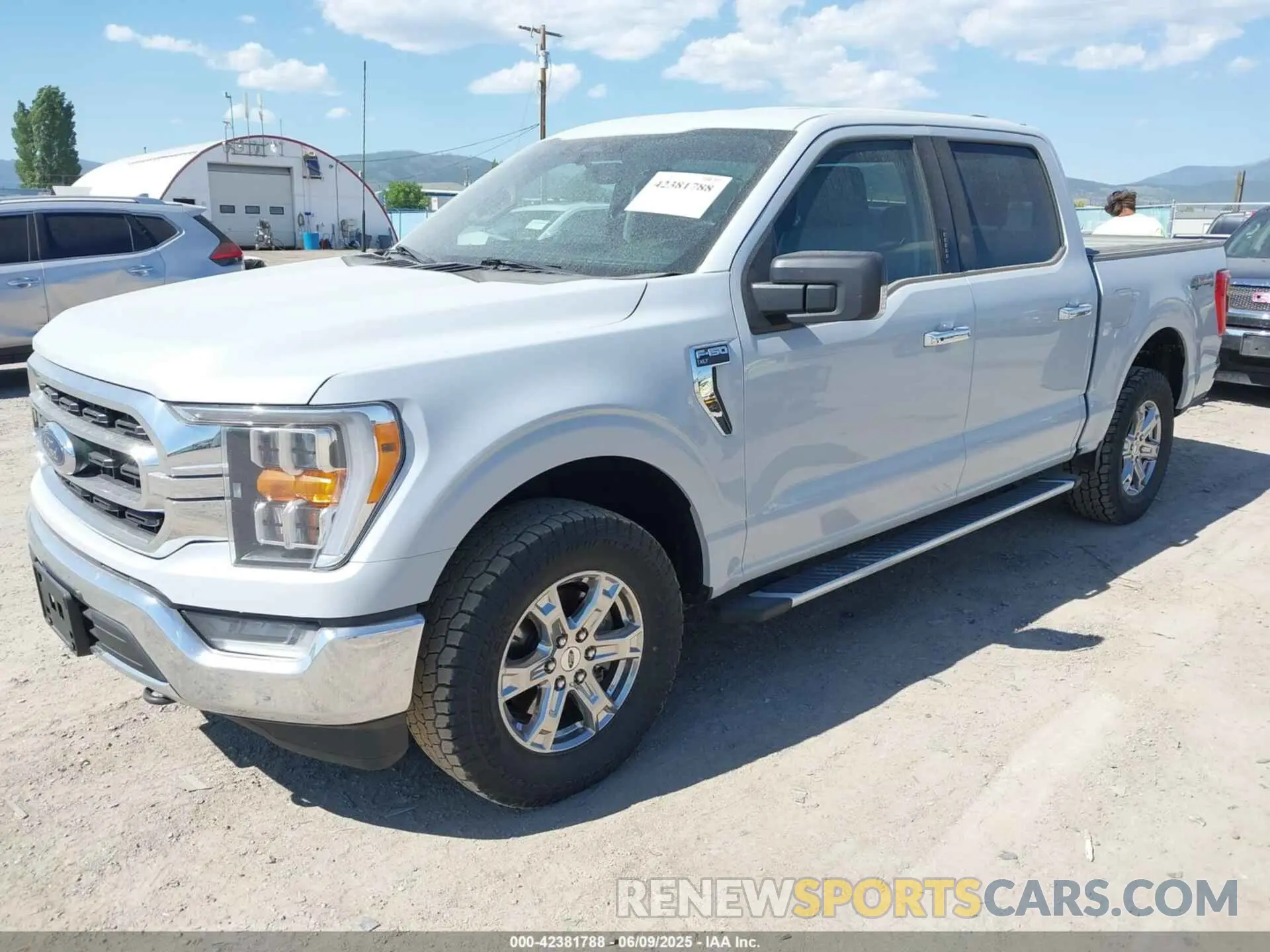 2 Photograph of a damaged car 1FTEW1EBXNKD42720 FORD F-150 2022