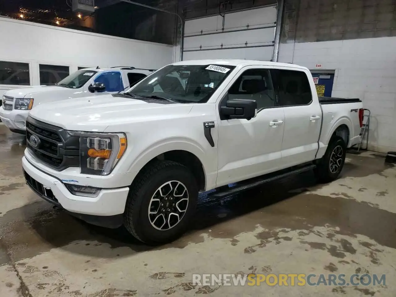 1 Photograph of a damaged car 1FTEW1EP0NFB91004 FORD F-150 2022
