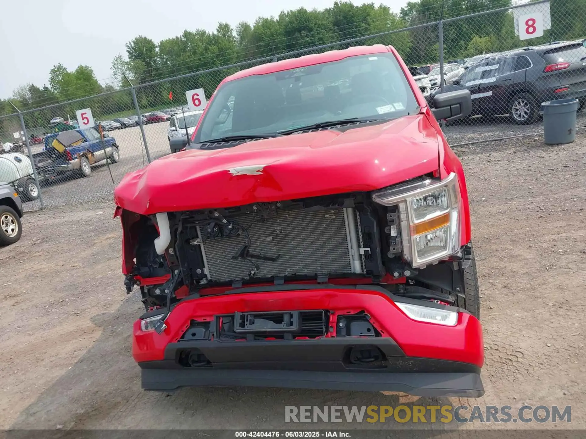 12 Photograph of a damaged car 1FTEW1EP0NKE81458 FORD F-150 2022