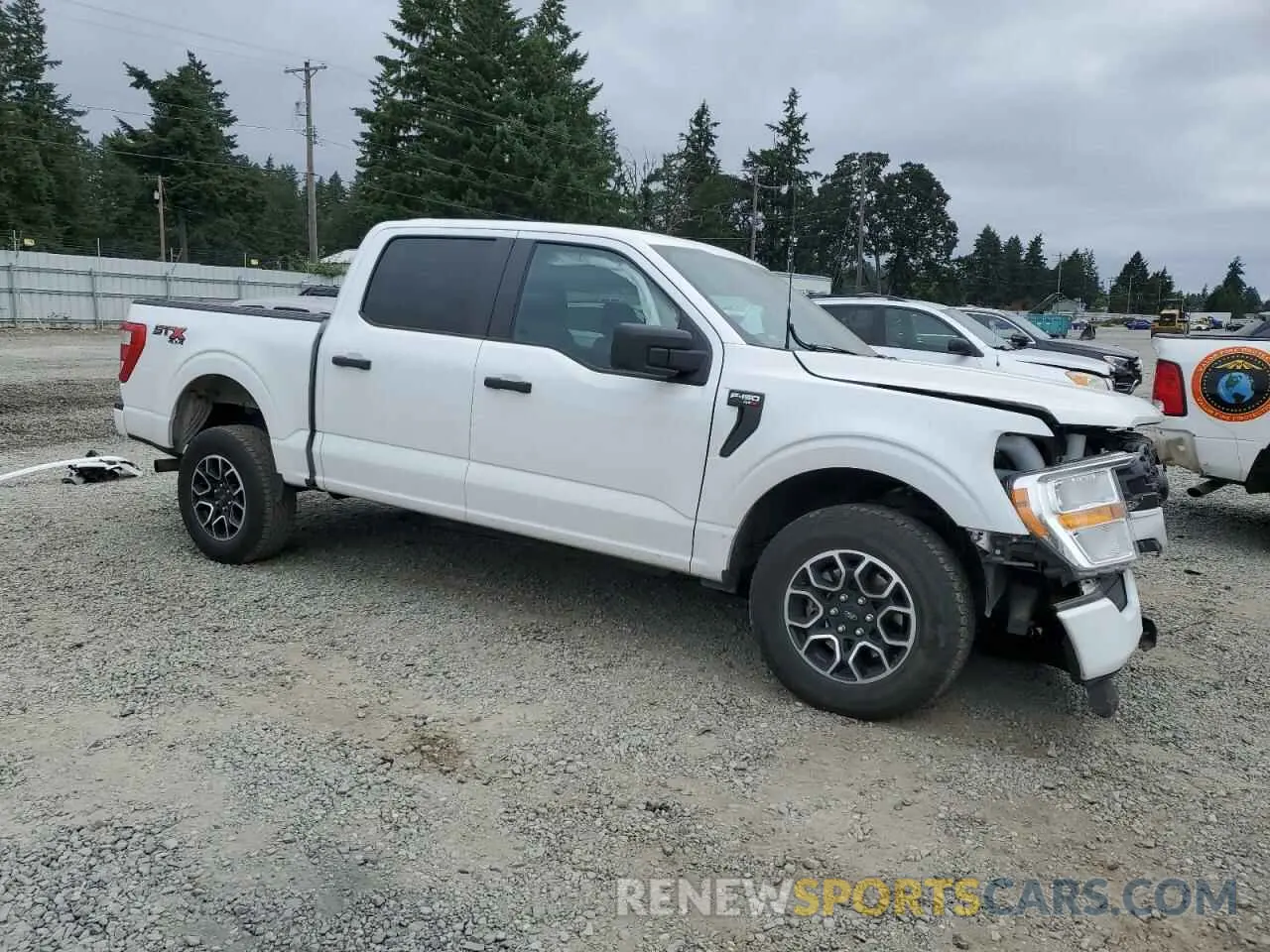 4 Photograph of a damaged car 1FTEW1EP0NKE88670 FORD F-150 2022