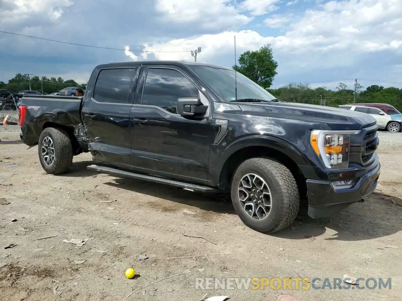 4 Photograph of a damaged car 1FTEW1EP0NKF07962 FORD F-150 2022