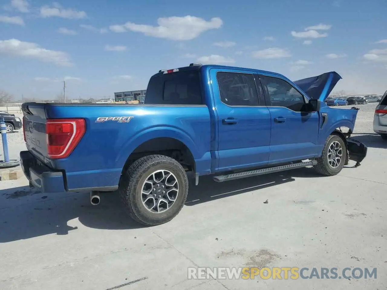 3 Photograph of a damaged car 1FTEW1EP2NKD74606 FORD F-150 2022