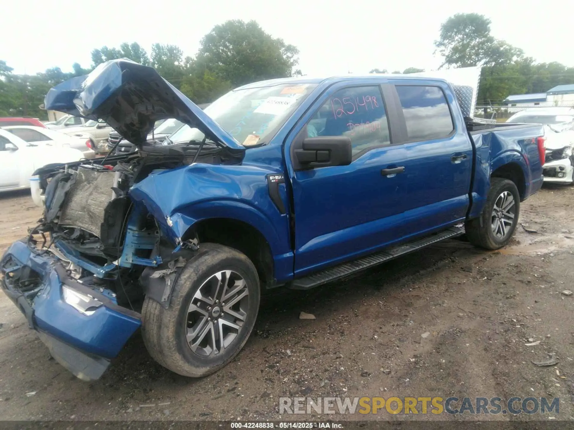2 Photograph of a damaged car 1FTEW1EP3NKD77904 FORD F-150 2022