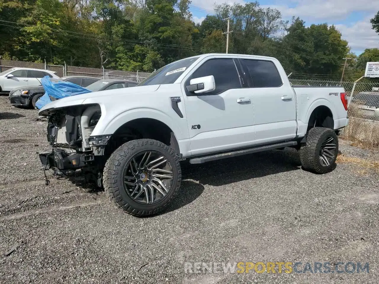 1 Photograph of a damaged car 1FTEW1EP4NKD16027 FORD F-150 2022