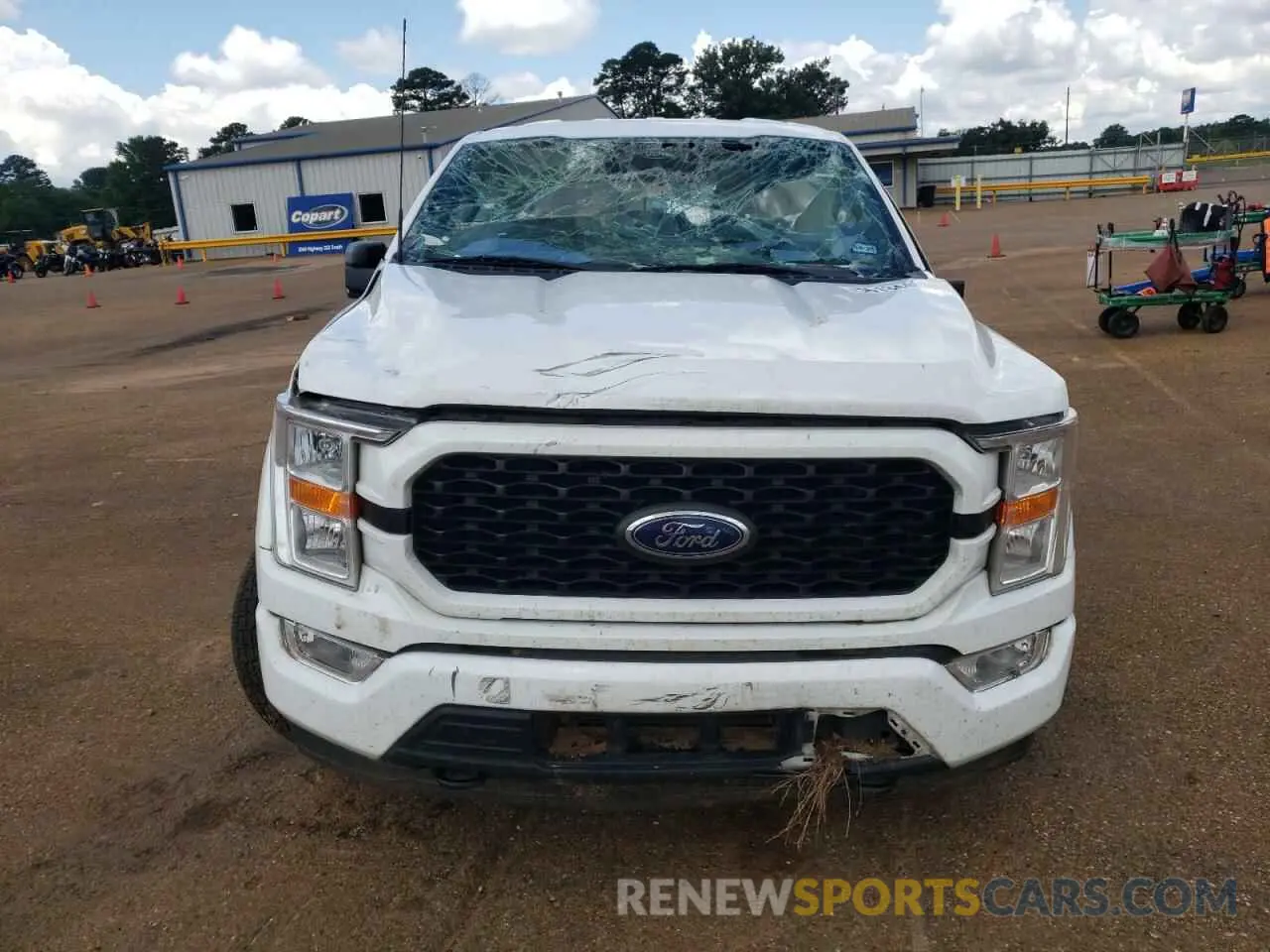 5 Photograph of a damaged car 1FTEW1EP4NKD37962 FORD F-150 2022