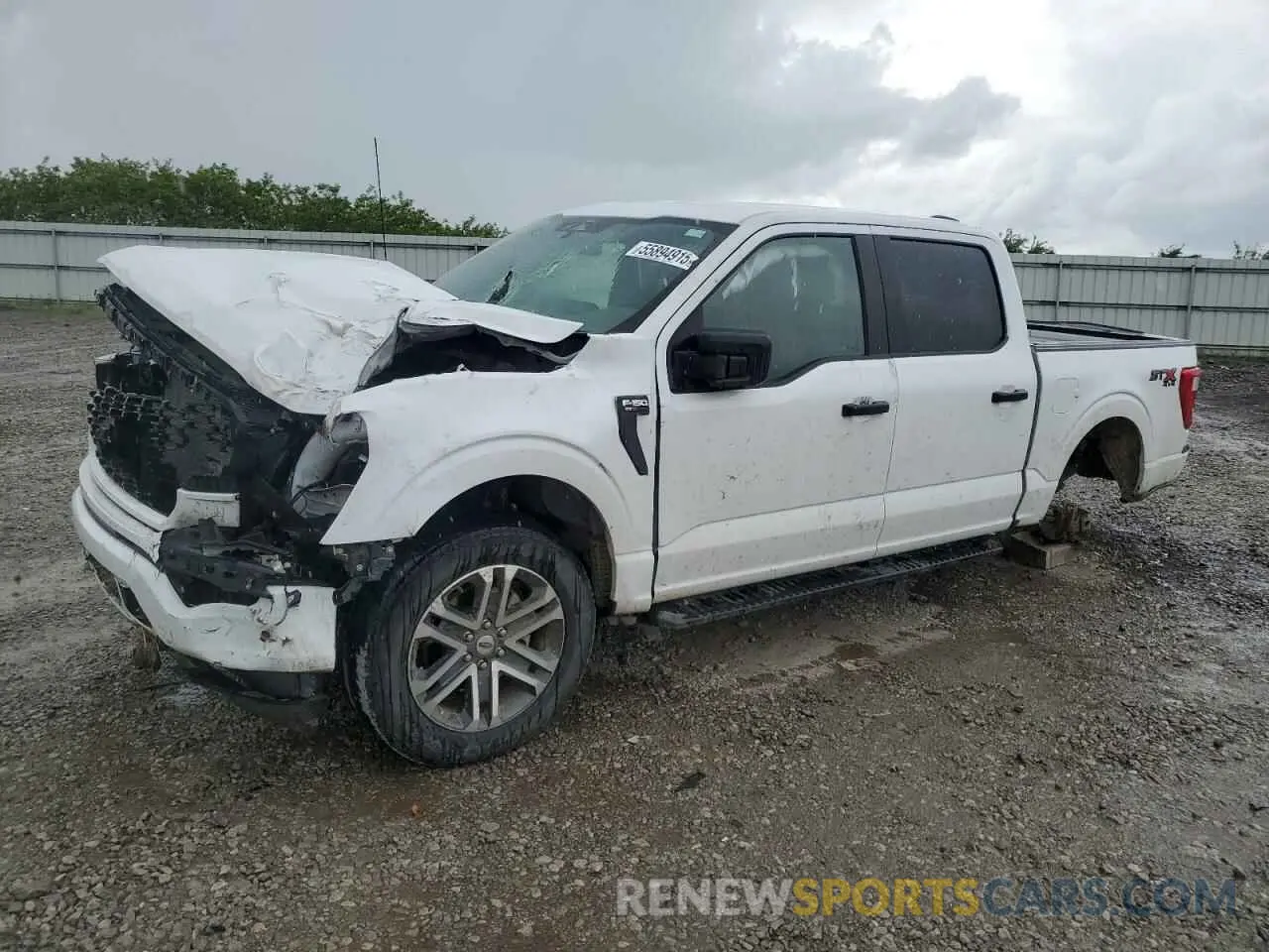 1 Photograph of a damaged car 1FTEW1EP5NKE72657 FORD F-150 2022