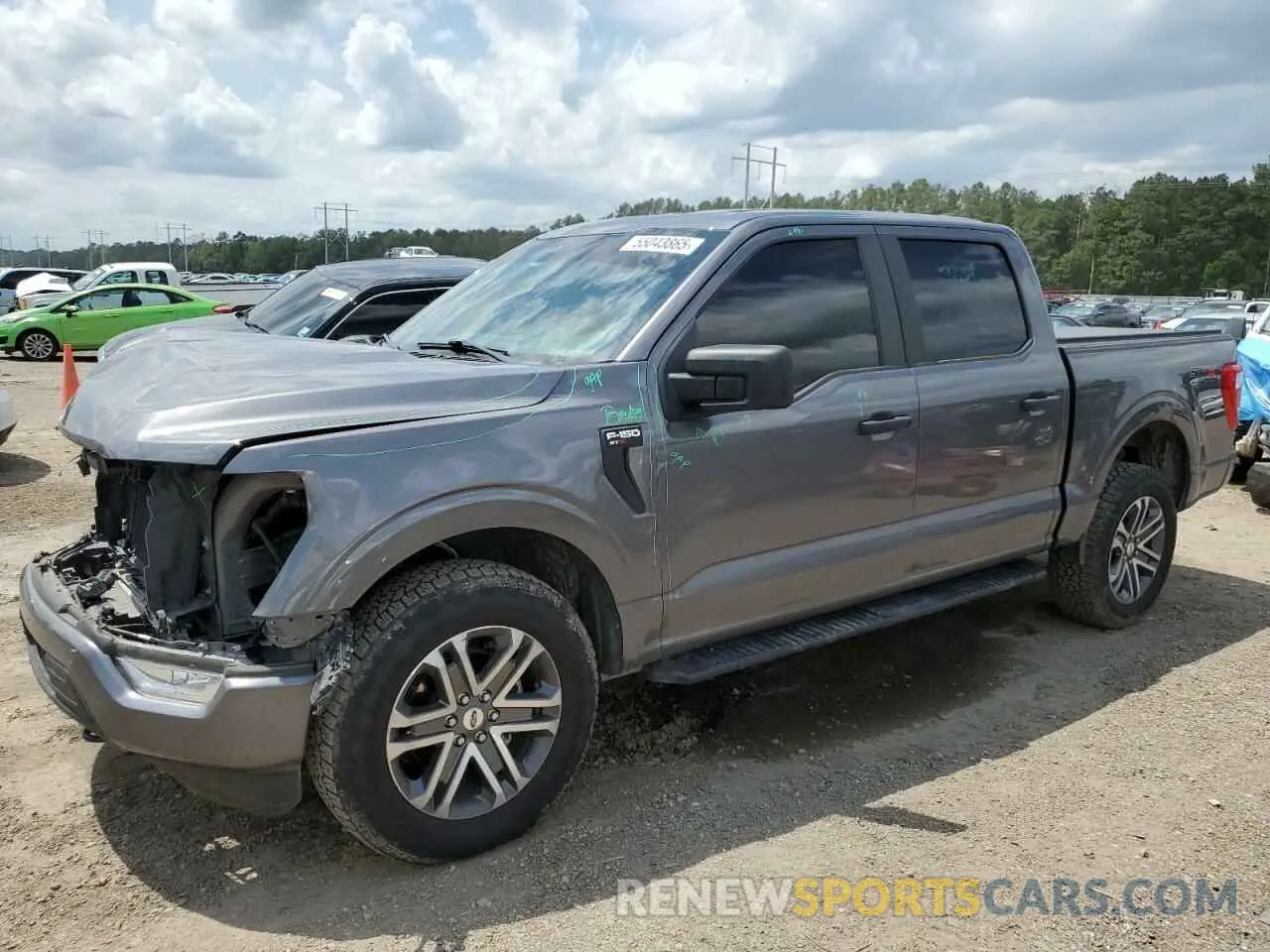 1 Photograph of a damaged car 1FTEW1EP7NFA44775 FORD F-150 2022