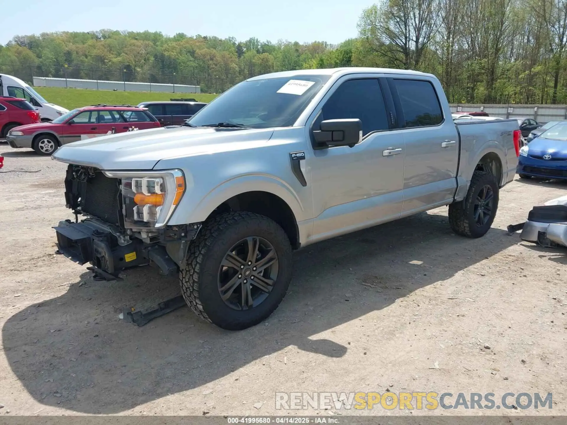 2 Photograph of a damaged car 1FTEW1EP7NFA46090 FORD F-150 2022
