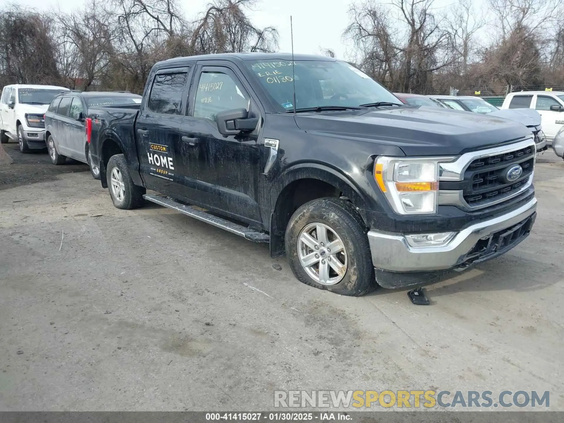 1 Photograph of a damaged car 1FTEW1EP8NKD92432 FORD F-150 2022