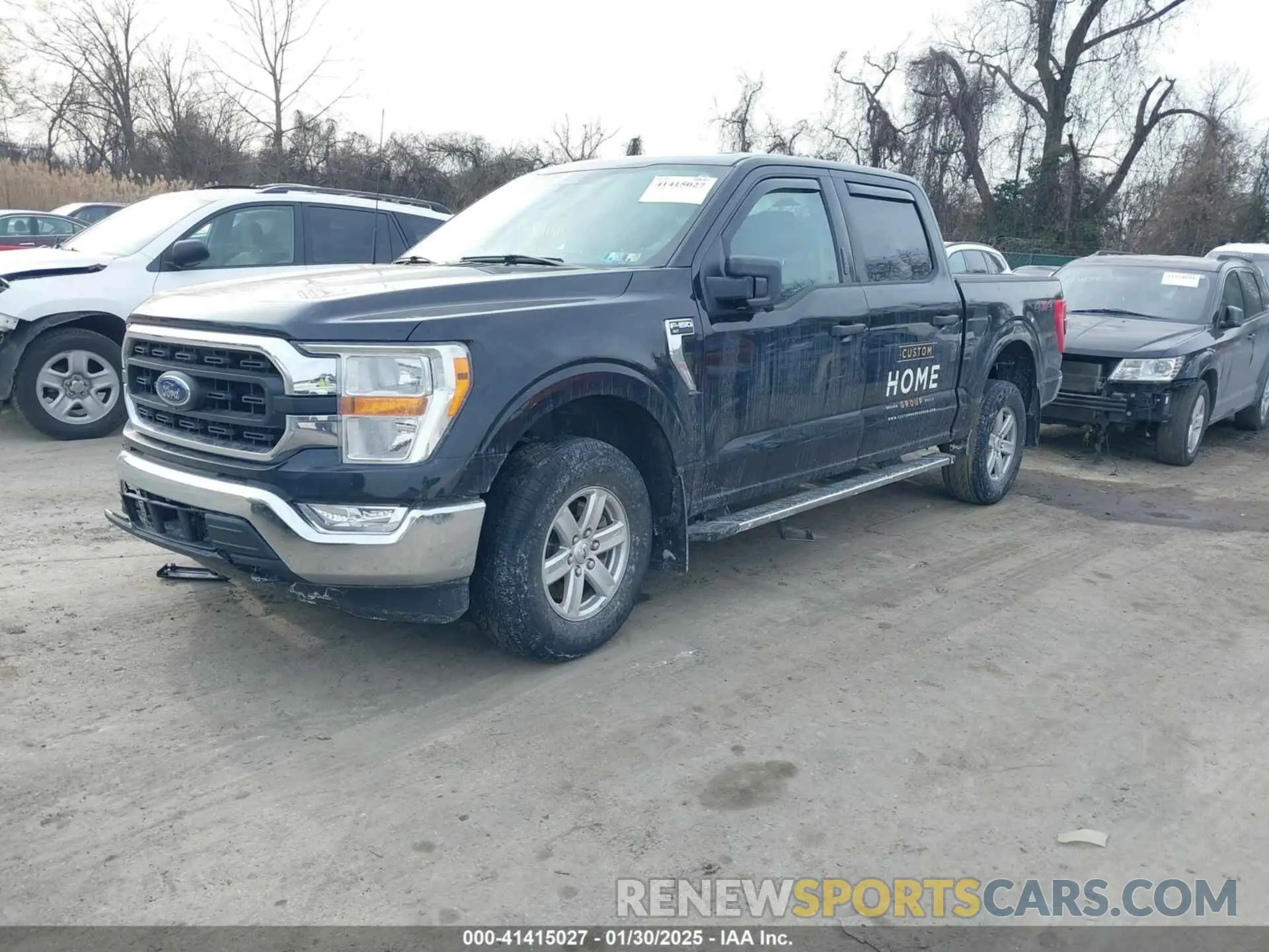 2 Photograph of a damaged car 1FTEW1EP8NKD92432 FORD F-150 2022