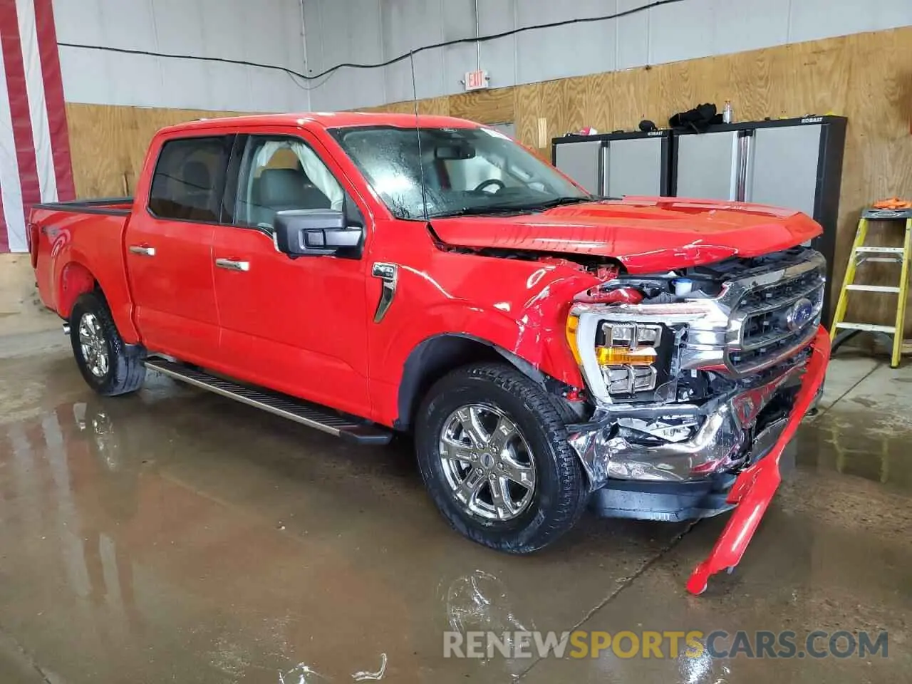 4 Photograph of a damaged car 1FTEW1EP9NKD86008 FORD F-150 2022