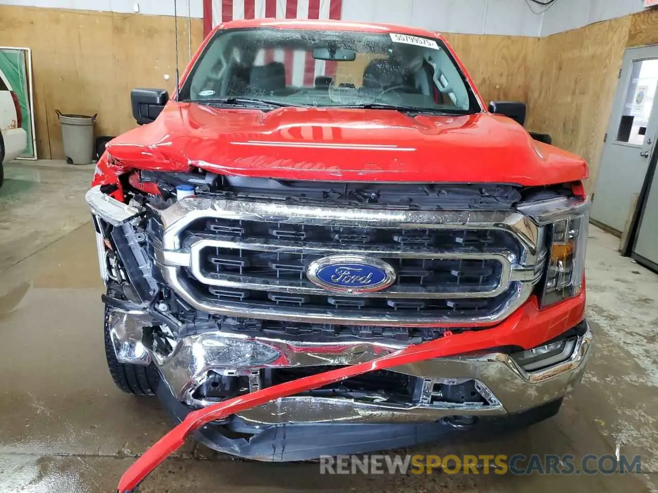 5 Photograph of a damaged car 1FTEW1EP9NKD86008 FORD F-150 2022