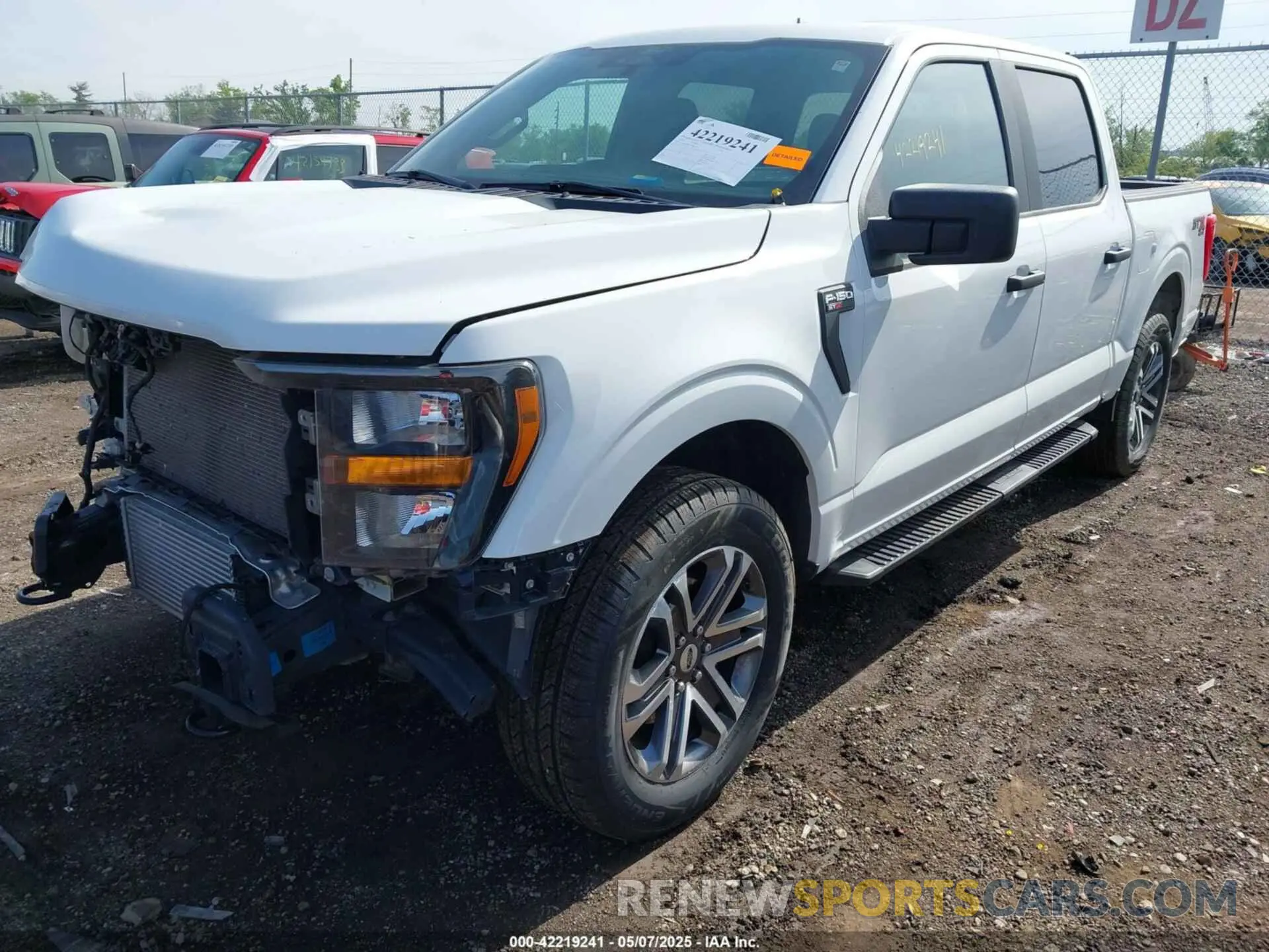 2 Photograph of a damaged car 1FTEW1EPXNFB76977 FORD F-150 2022