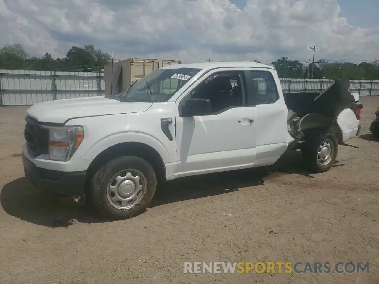 1 Photograph of a damaged car 1FTEX1CB0NFB12841 FORD F-150 2022