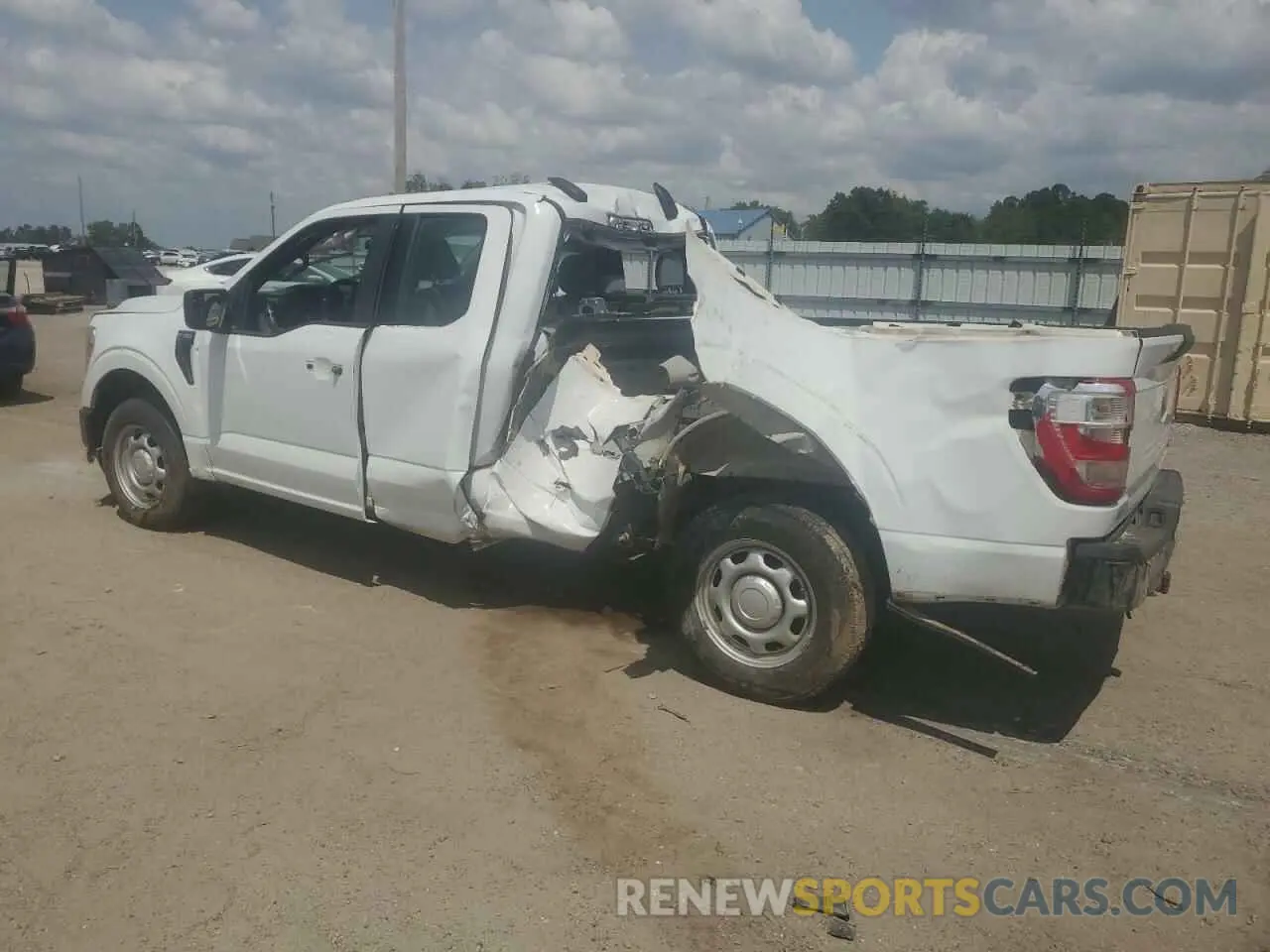 2 Photograph of a damaged car 1FTEX1CB0NFB12841 FORD F-150 2022