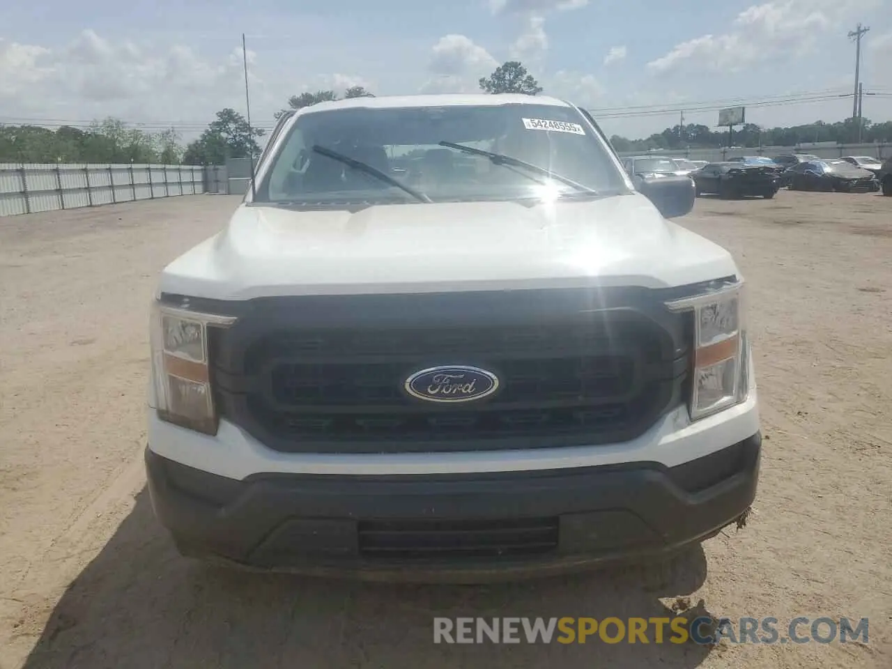 5 Photograph of a damaged car 1FTEX1CB0NFB12841 FORD F-150 2022