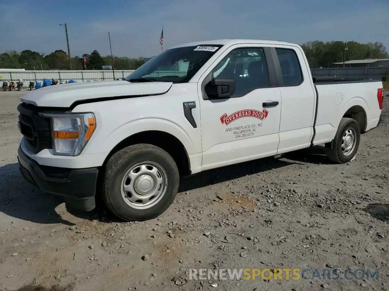 1 Photograph of a damaged car 1FTEX1CB0NKD32035 FORD F-150 2022