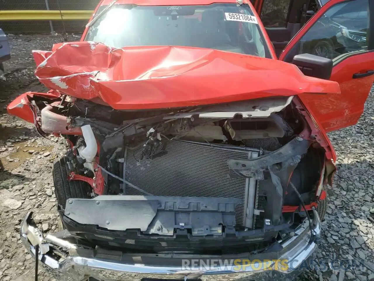 11 Photograph of a damaged car 1FTEX1CB2NKD18637 FORD F-150 2022