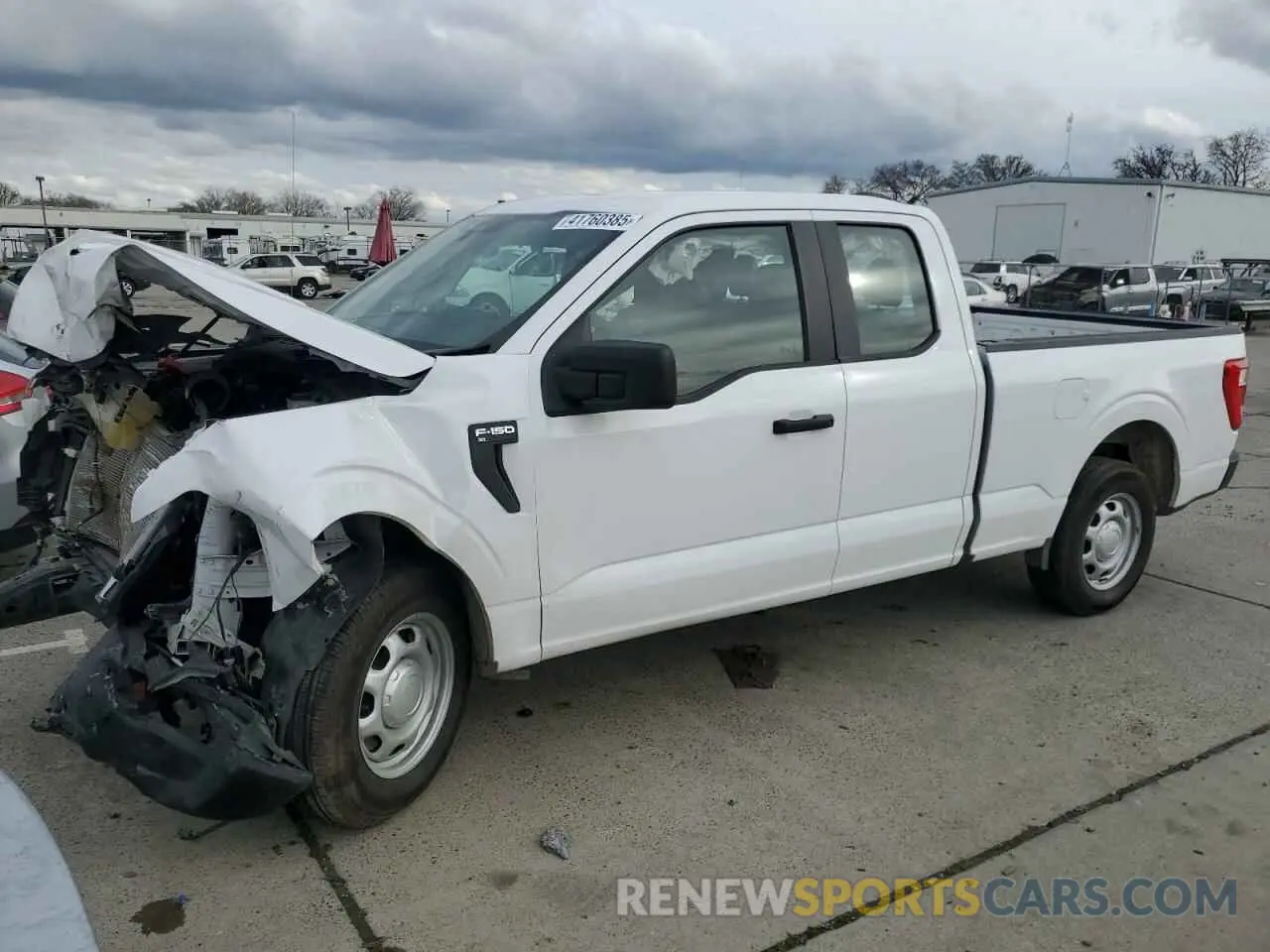 1 Photograph of a damaged car 1FTEX1CB2NKE71227 FORD F-150 2022