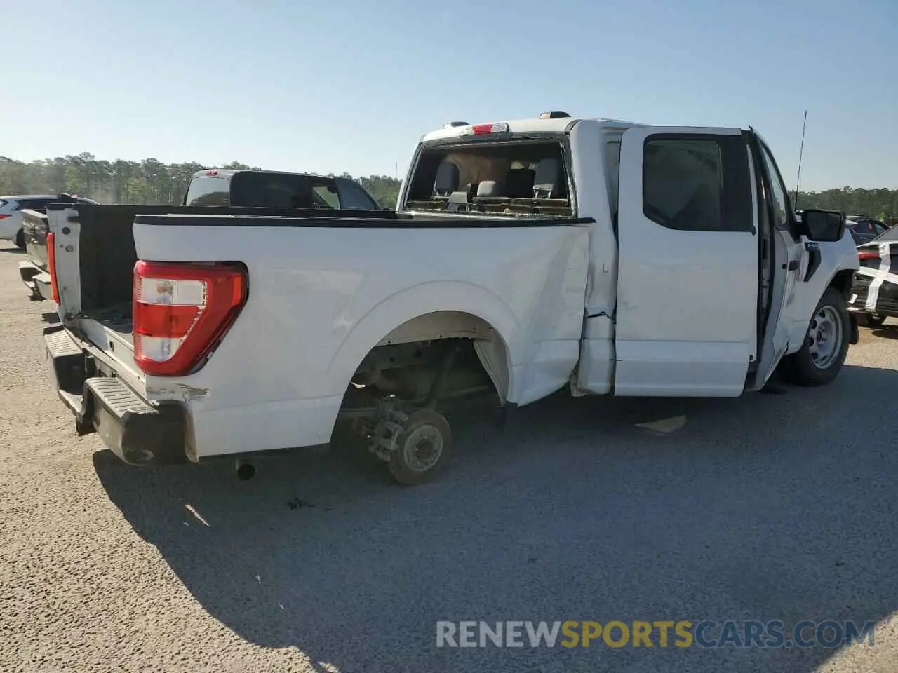 3 Photograph of a damaged car 1FTEX1CB6NKD98931 FORD F-150 2022