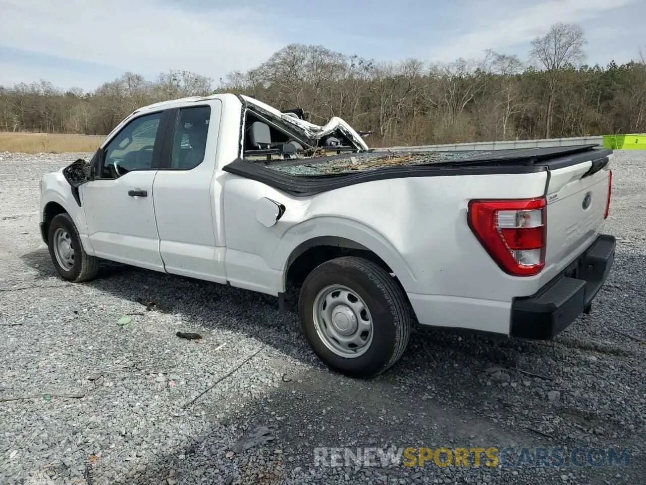 2 Photograph of a damaged car 1FTEX1CB7NKE74088 FORD F-150 2022