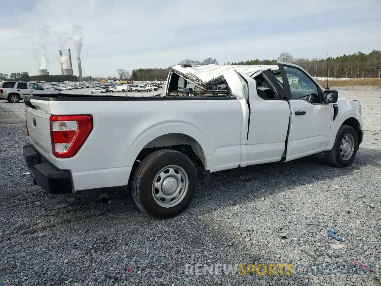 3 Photograph of a damaged car 1FTEX1CB7NKE74088 FORD F-150 2022