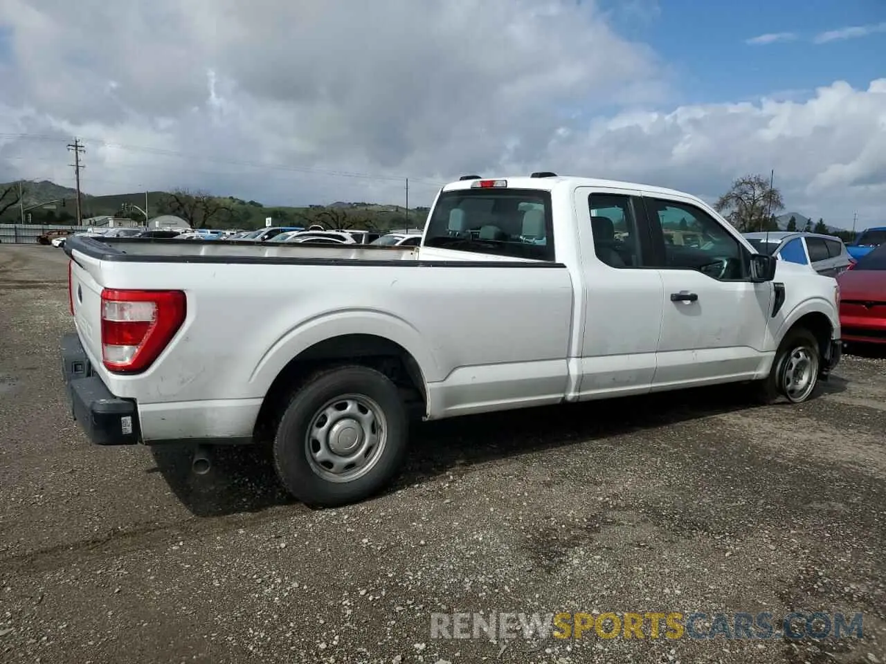 3 Photograph of a damaged car 1FTEX1CP0NKD24934 FORD F-150 2022
