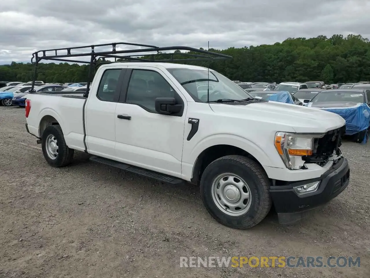 4 Photograph of a damaged car 1FTEX1CP1NKD25011 FORD F-150 2022