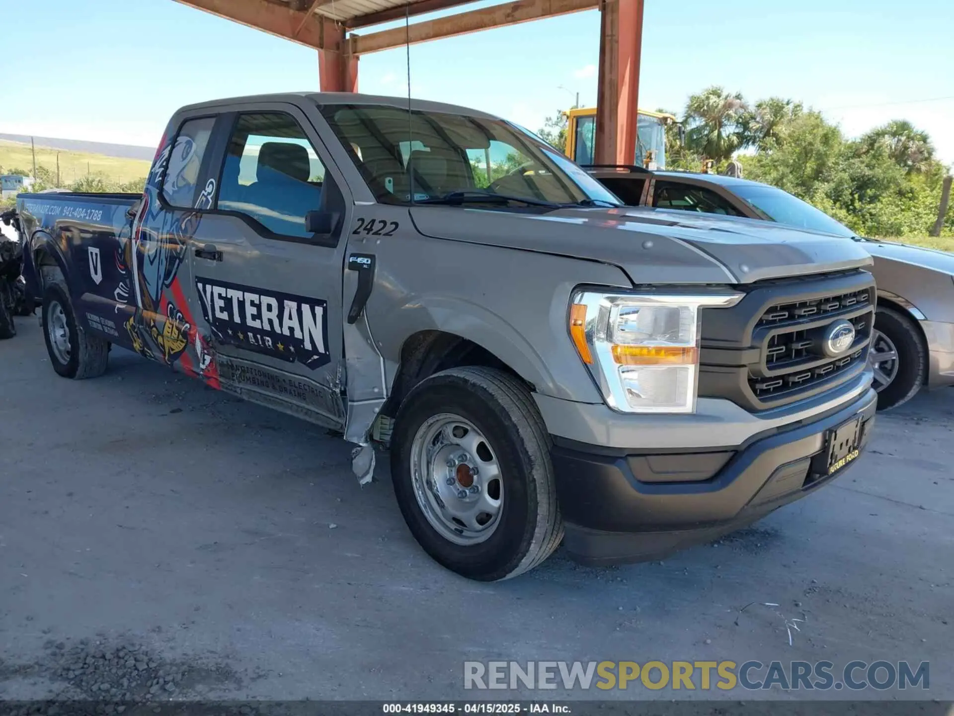 1 Photograph of a damaged car 1FTEX1CP1NKD27602 FORD F-150 2022