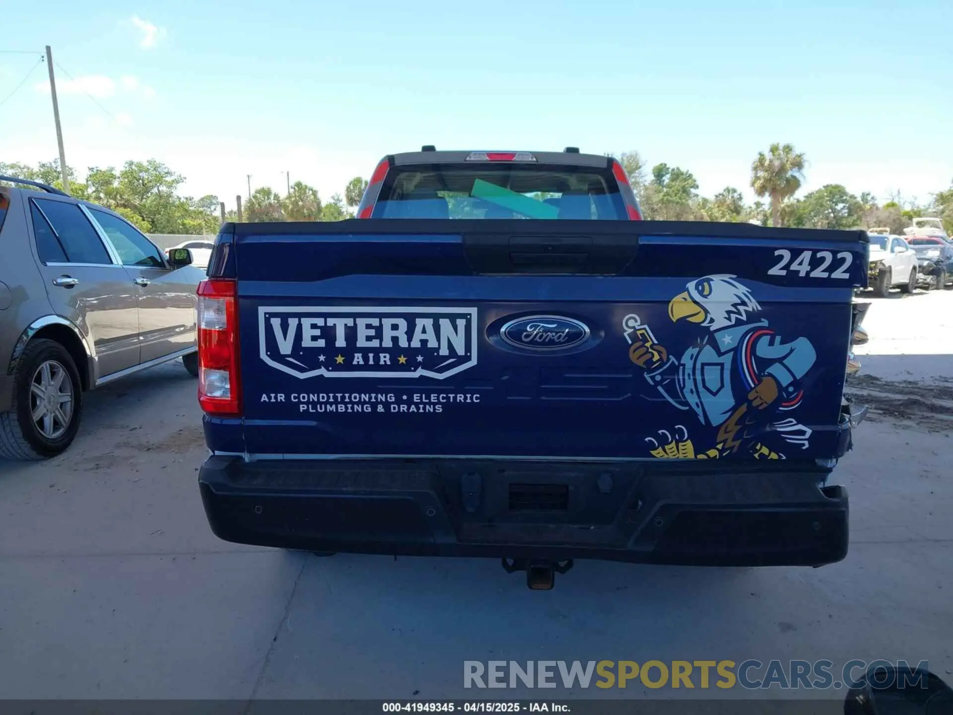 16 Photograph of a damaged car 1FTEX1CP1NKD27602 FORD F-150 2022
