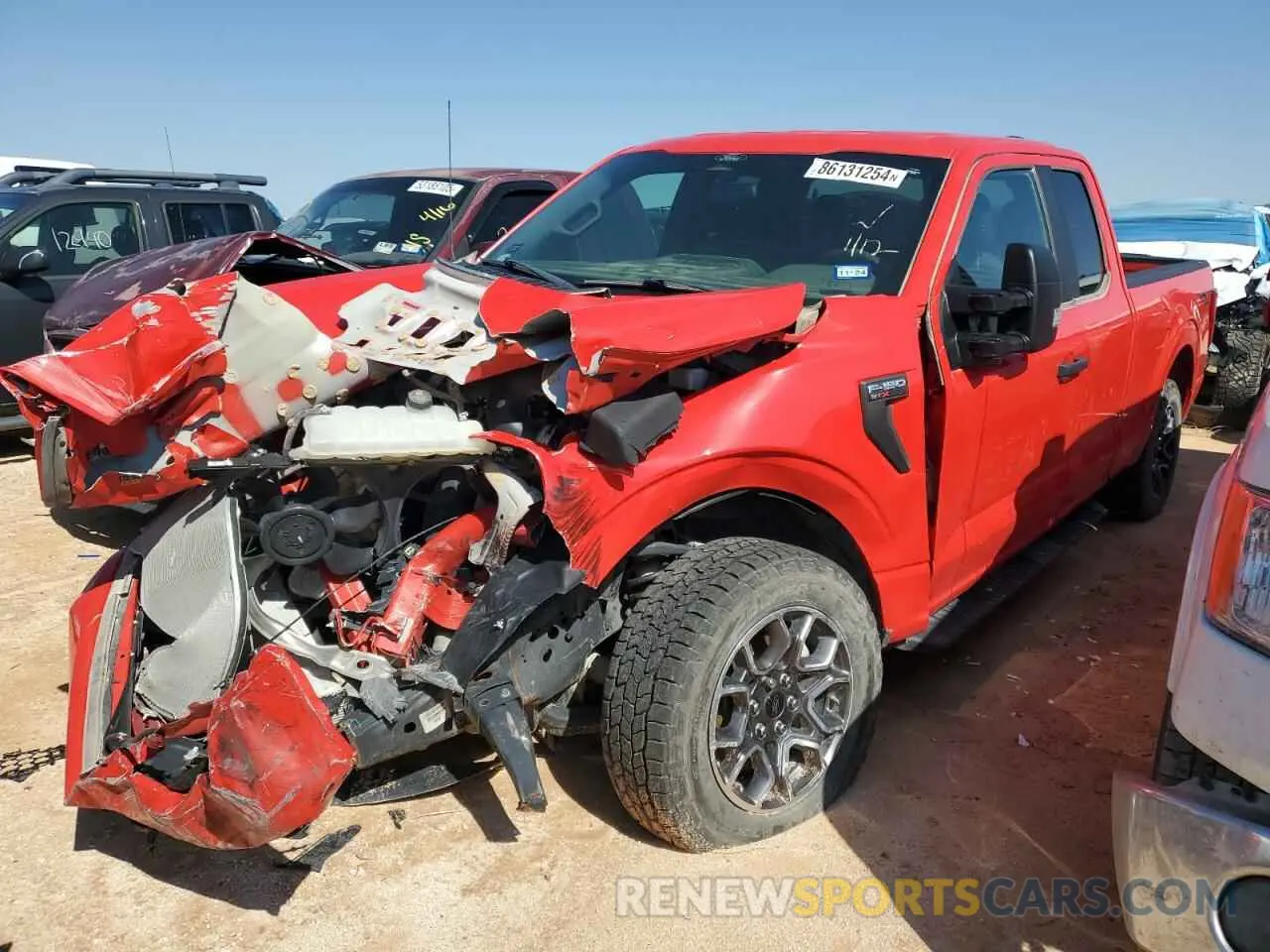 1 Photograph of a damaged car 1FTEX1CP1NKF06416 FORD F-150 2022