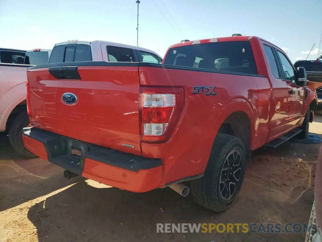 3 Photograph of a damaged car 1FTEX1CP1NKF06416 FORD F-150 2022