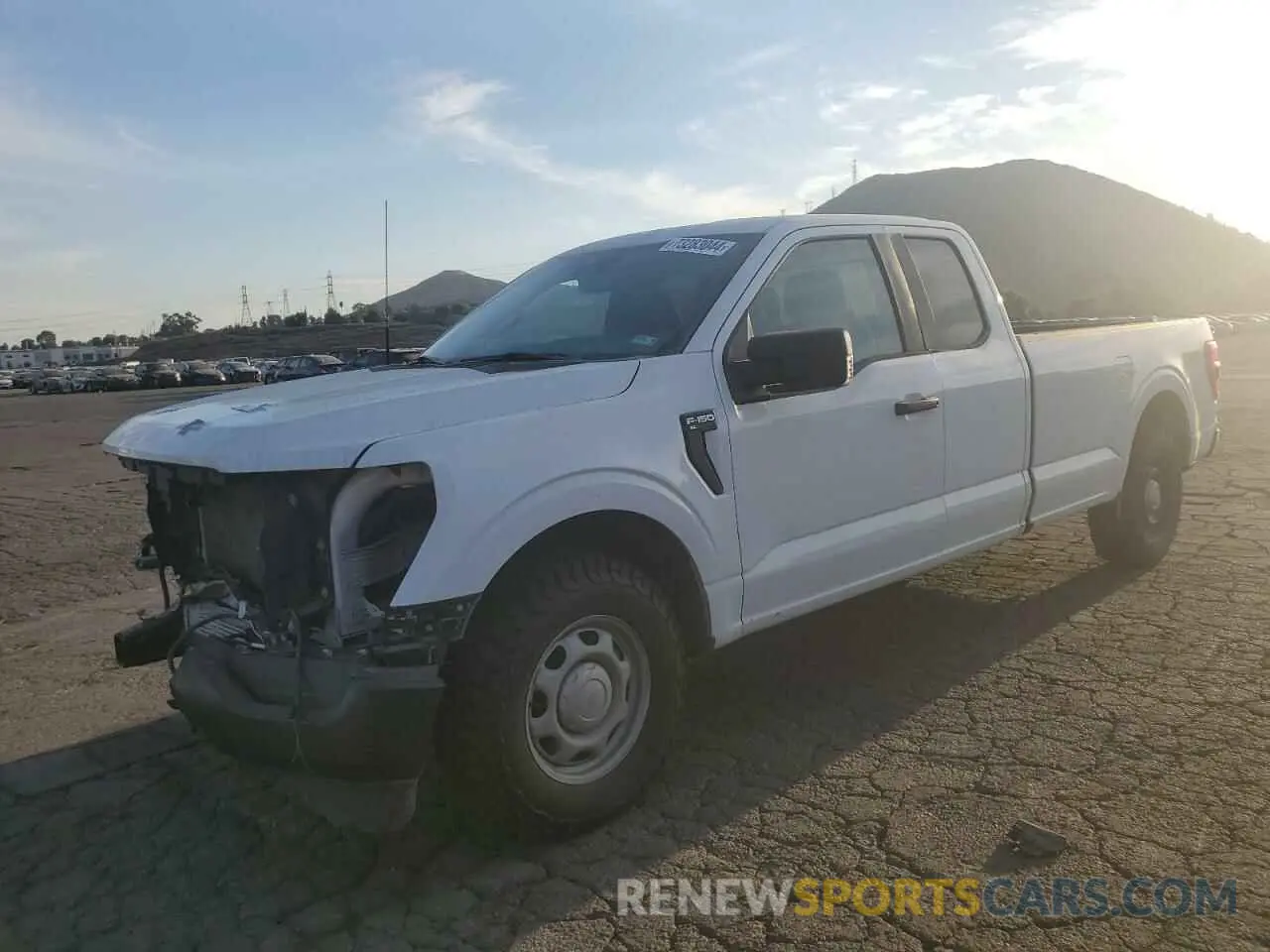 1 Photograph of a damaged car 1FTEX1CP7NKE45346 FORD F-150 2022