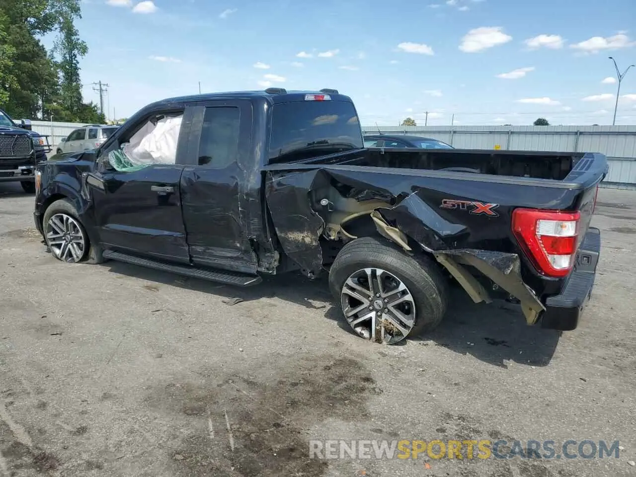 2 Photograph of a damaged car 1FTEX1CP7NKE68769 FORD F-150 2022