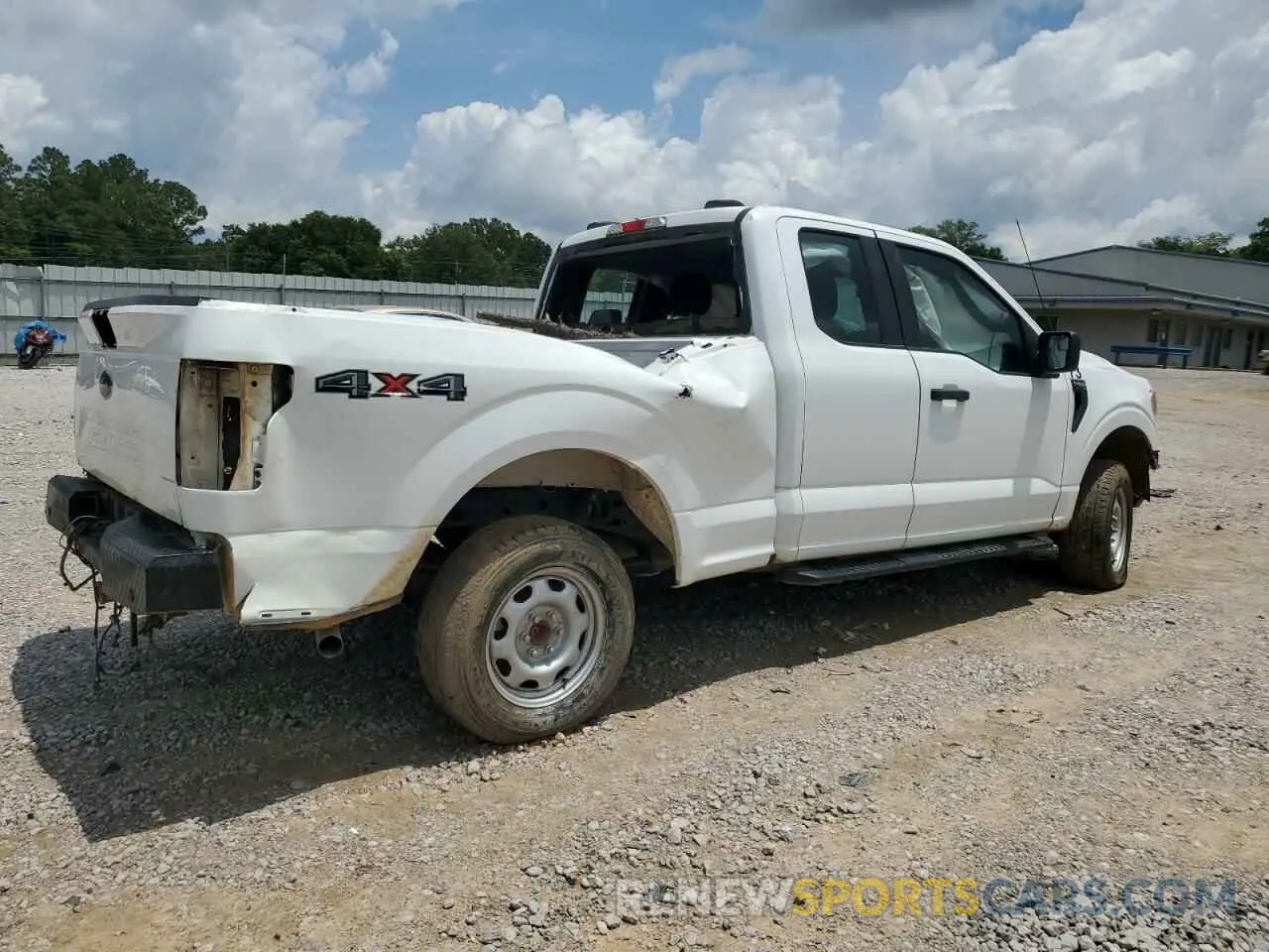 3 Photograph of a damaged car 1FTEX1EB2NKE47152 FORD F-150 2022