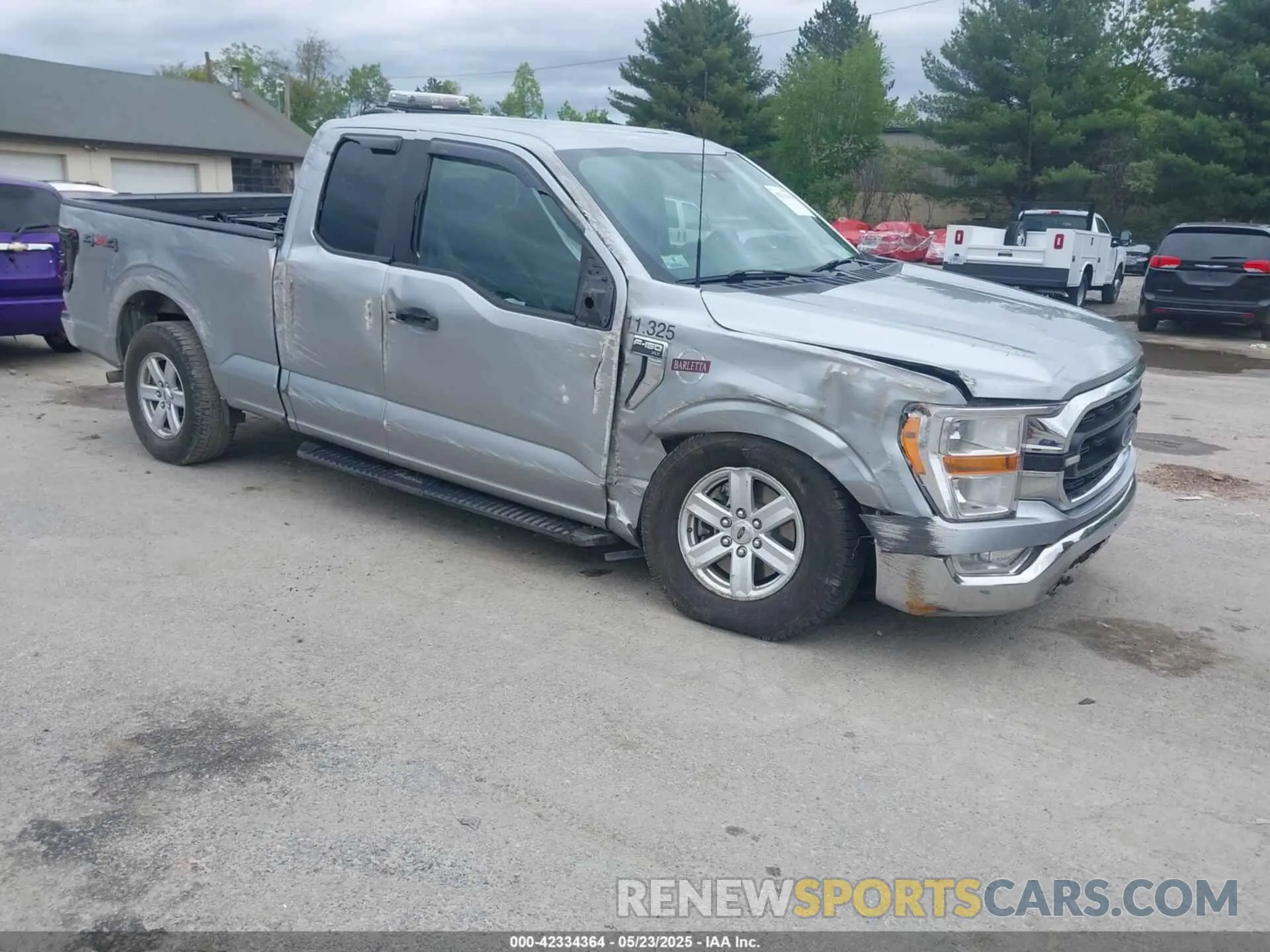1 Photograph of a damaged car 1FTEX1EB7NKE28578 FORD F-150 2022