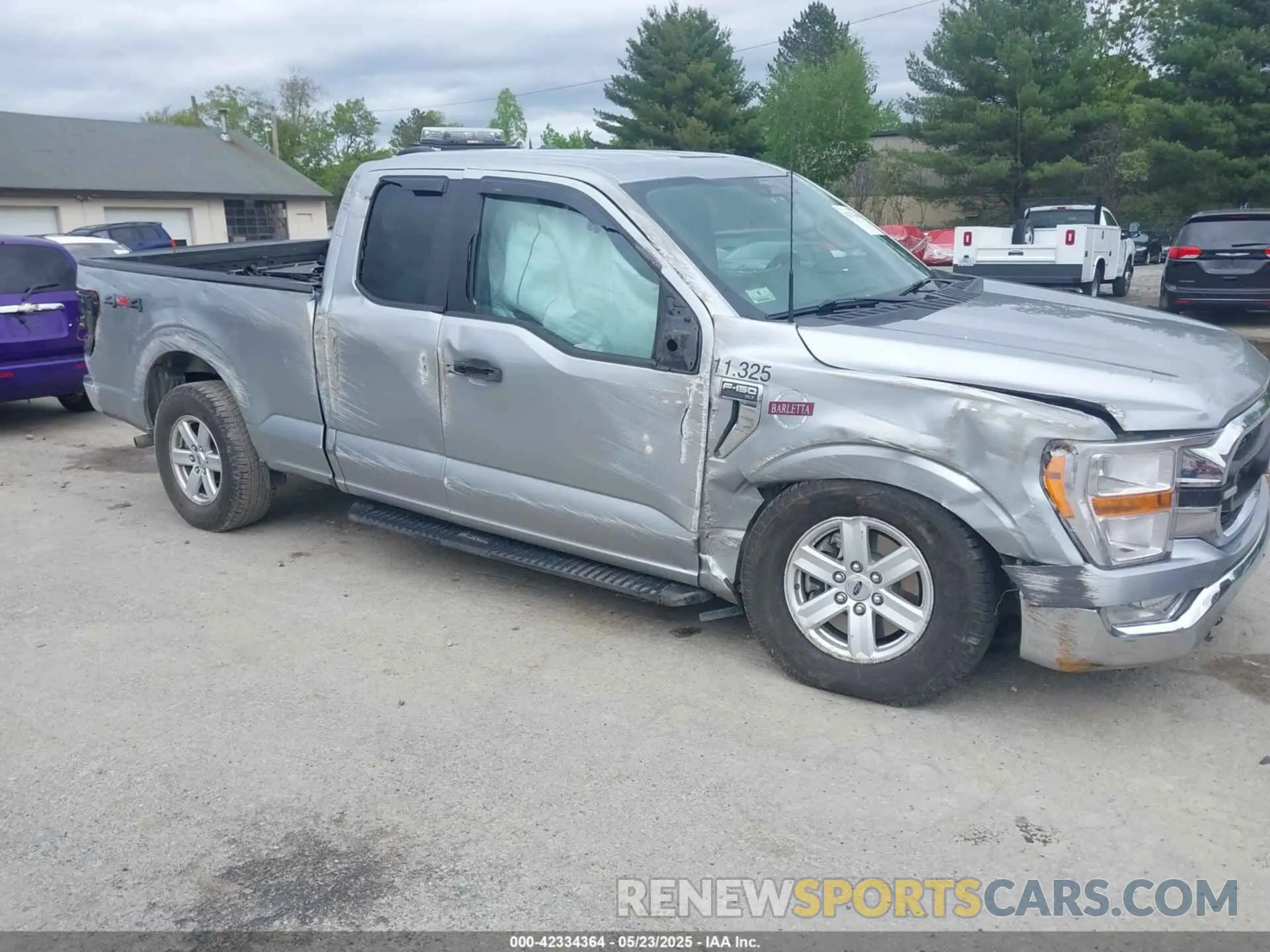 6 Photograph of a damaged car 1FTEX1EB7NKE28578 FORD F-150 2022