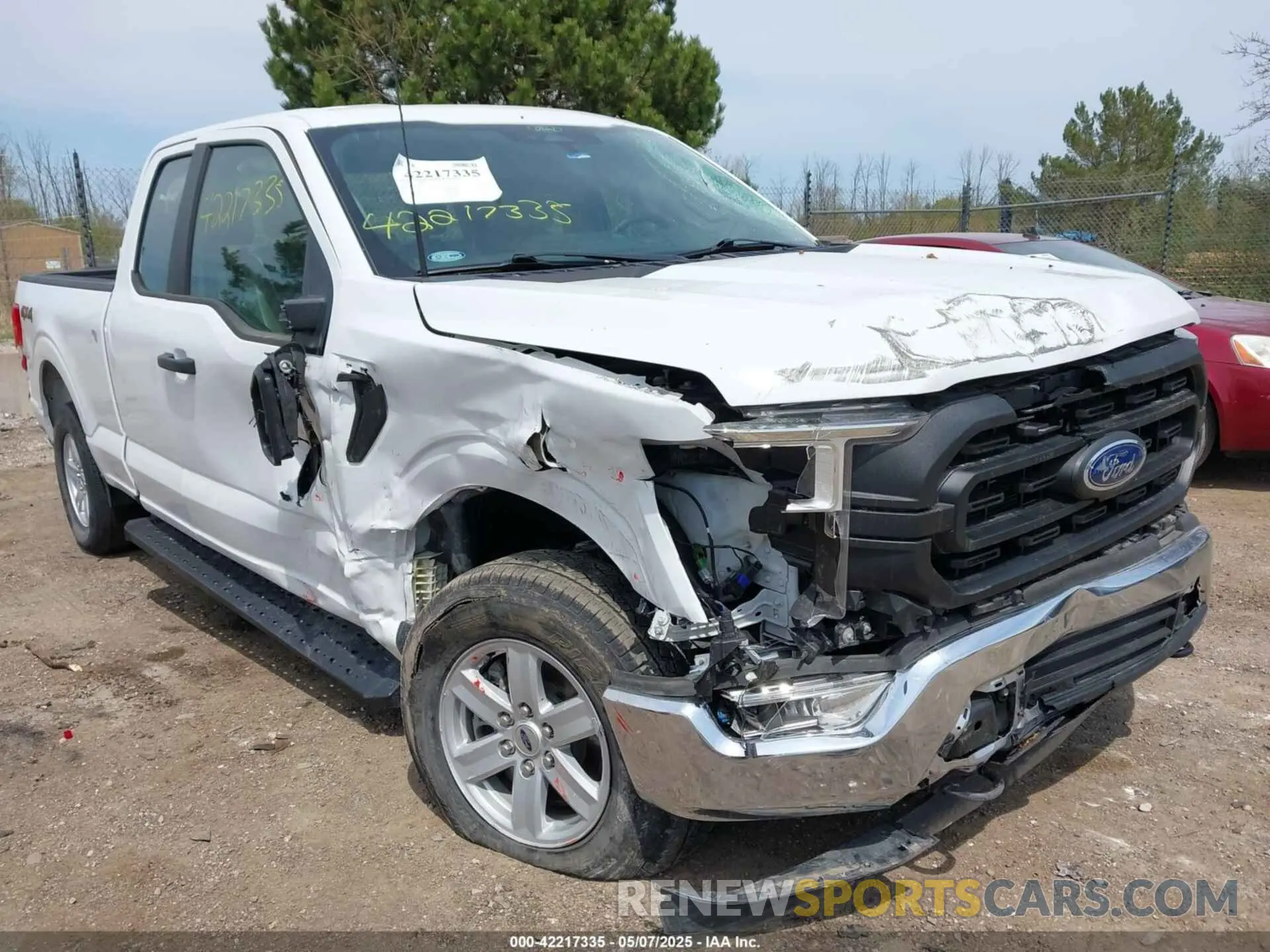 1 Photograph of a damaged car 1FTEX1EB8NKF26762 FORD F-150 2022