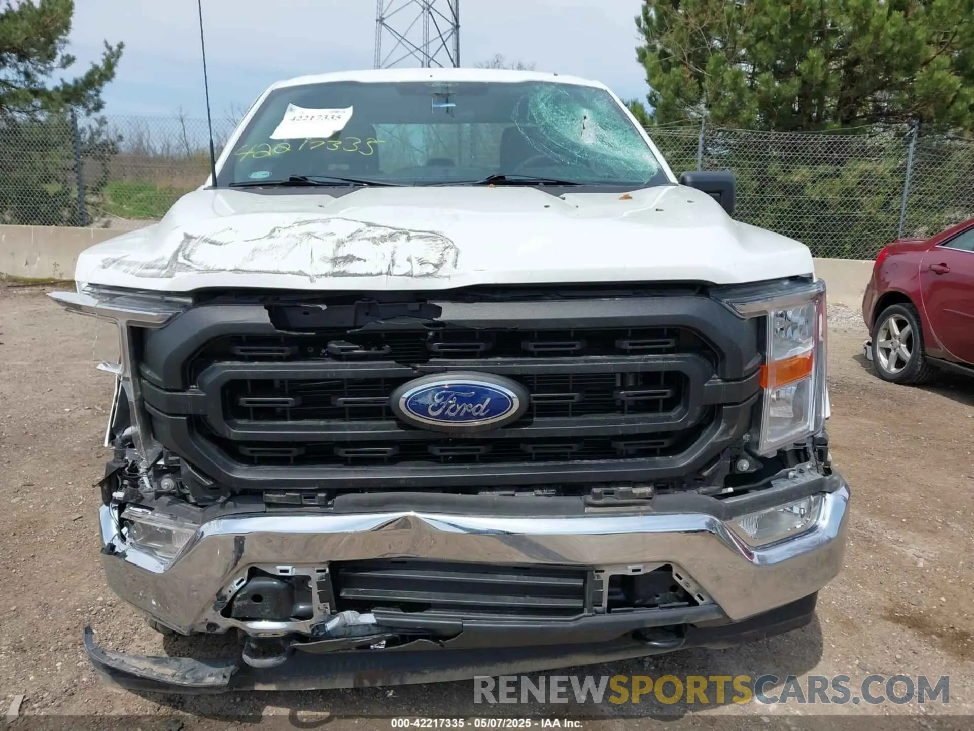 11 Photograph of a damaged car 1FTEX1EB8NKF26762 FORD F-150 2022