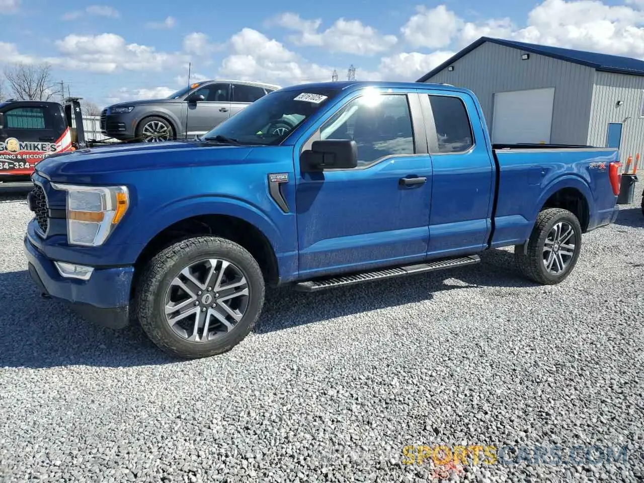 1 Photograph of a damaged car 1FTEX1EP3NKD19420 FORD F-150 2022