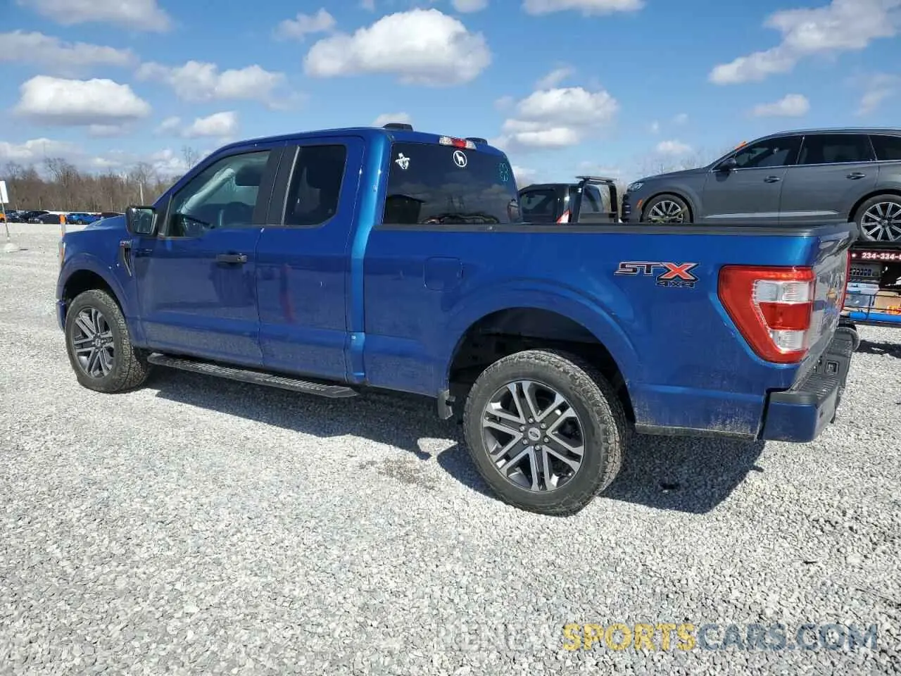 2 Photograph of a damaged car 1FTEX1EP3NKD19420 FORD F-150 2022