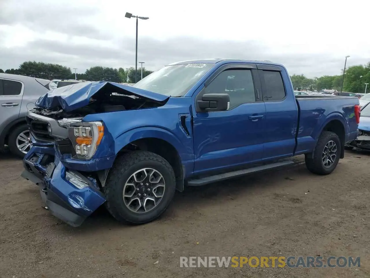 1 Photograph of a damaged car 1FTEX1EP4NFA38798 FORD F-150 2022