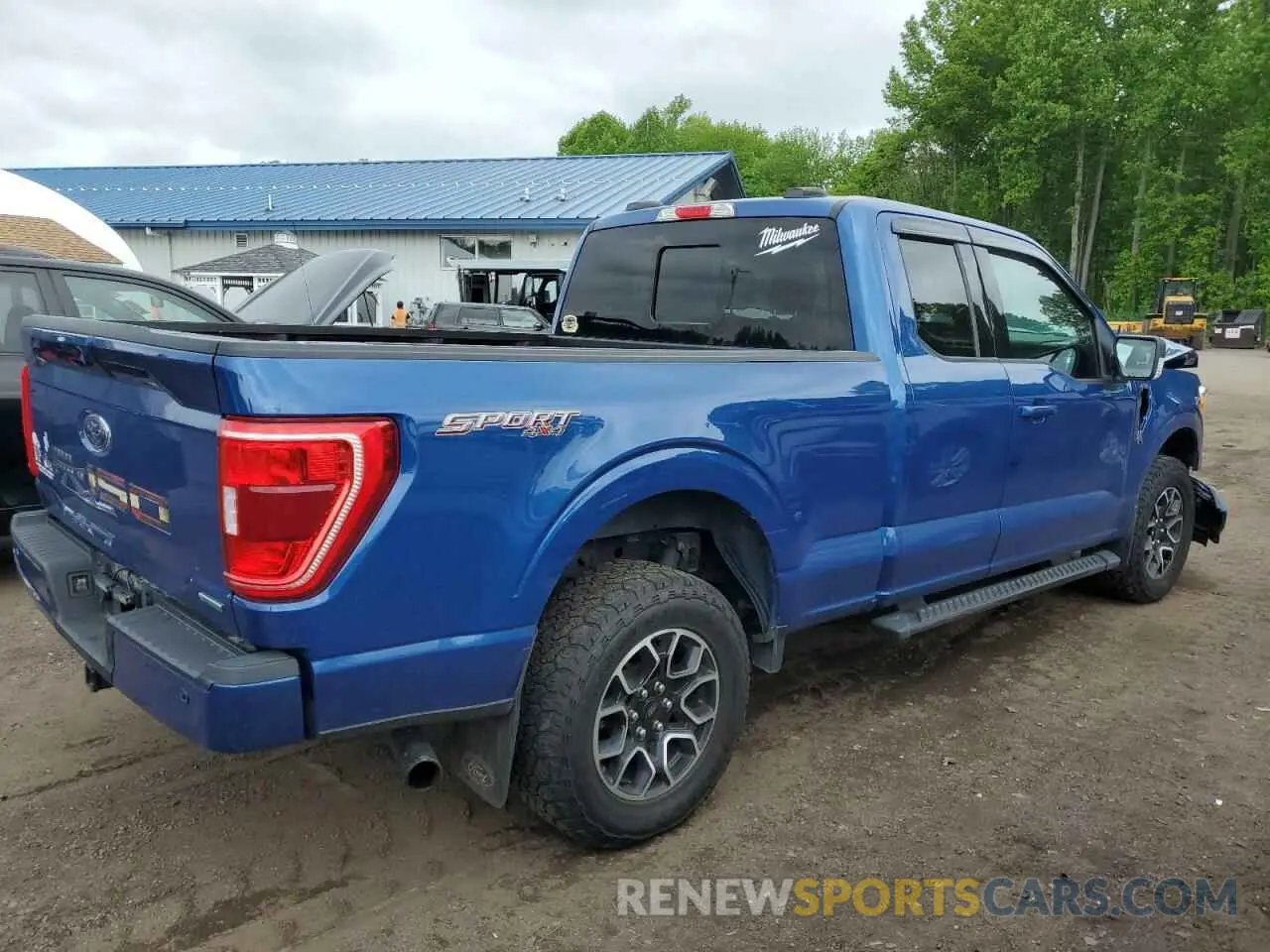 3 Photograph of a damaged car 1FTEX1EP4NFA38798 FORD F-150 2022